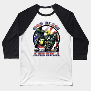 Army God Bless America Tee Baseball T-Shirt